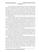  Bức tranh khái quát về Tổng công ty May 10 