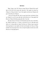 THỰC TRẠNG, NGUYÊN NHÂN, KẾT QUẢ MÀ VIỆN KHOA HỌC THỐNG KÊ ĐẠT ĐƯỢC TRONG NHỮNG NĂM QUA