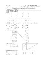 Đề thi học kì 1, 08-09, toán 1
