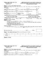 ĐỀ & ĐA ĐS> 11 (NC) Chương Dãy Số