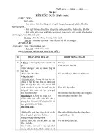 GIÁO ÁN LỚP 2 TUẦN 04