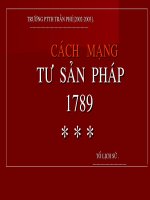 cách mạng tư sản Pháp