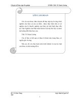 Thực trạng và giải pháp phát triển dịch vụ Logistics trong điều kiện hội nhập kinh tế quốc tế tại Việt Nam