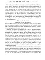 Binh giang -Ai da dat ten cho dong song