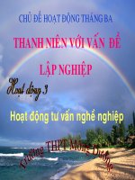 Thanh niên với Xây dựng và bảo vệ tổ quốc