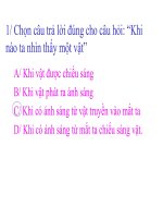 Vật lí 7 bài 9 tiết 9