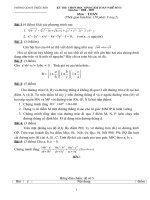 Đề thi hóa học HSG lớp 9 có đáp án đề 5