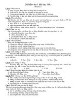 ĐỀ KIỂM TRA 12NC