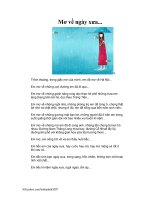 Mơ về ngày xưa...