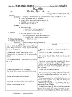 Ôn tập đầu năm - T1