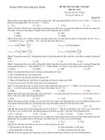 trac nghiem hay vat ly 12