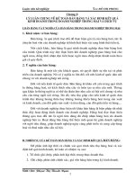 Hoàn thiện công tác kế toán bán hàng và xác định kết quả bán hàng tại công ty TNHH Du Lịch