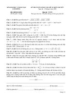 tuyển sinh lớp 10 chuyên Toán