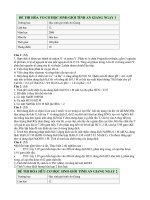 Môt so de thi hsg cac tinh