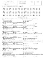 Kiem tra 1 tiet lop 12 CB