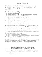 Bài tập ôn tập cuối năm