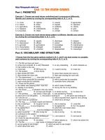 11 cb  Exercises of Unit 12- 1