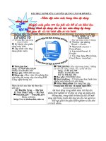 bài thực hành tin 10- bài số 1