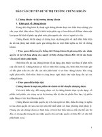 BÁO CÁO CHUYÊN ĐỀ VỀ THỊ TRƯỜNG CHỨNG KHOÁN