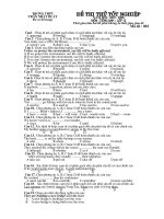 de thi thu tot nghiep PTTH he phan ban