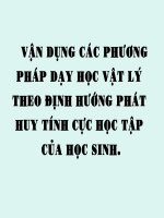 Đổi mới phương pháp dạy học