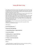 cách chia ổ cứng từ dos(fdisk)