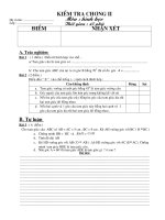 kiểm tra chương II ( hình 7 ) - hay