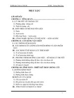 ĐAMH QTTB: Chưng cất acid acetic - nước