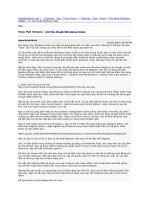 10 thủ thuật cho vista