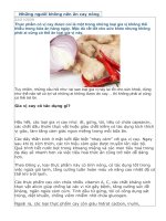 Những người không nên ăn cay nóng