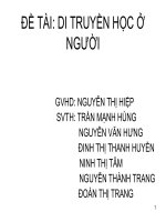di truyền người