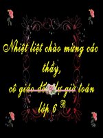 Tiết 34: Ước & Bội (Cực hay)