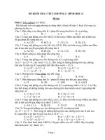 De Kt chuong I - HH 11