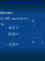 tích vô hướng của 2vector