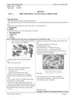 Sinh 7 tiết 1 đên 14. (có chèn hinh) cực hay