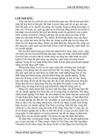 “Marketing với việc quảng bá thương hiệu Vinataba trên thị trường thế giới”.