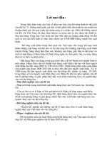 Xuất khẩu hàng ngành thủy sản Việt Nam vào thị trường EU