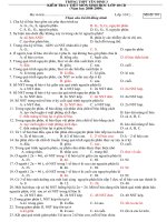 Kiểm tra 1 tiết - HK2