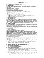 Ôn tập Ngữ Văn 6 (Tiếng Việt)