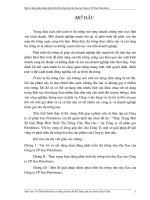 Thực Trạng Một Số Giải Pháp Phát Triển Thị Trường Tiêu Thụ Gas 