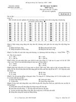 De thi thu Vat ly (New)