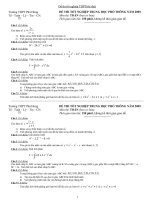 de thi thu tn nam 2009