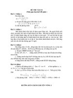 đề thi tuyển sinh vào 10