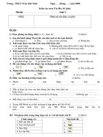 Đề KT 45'''' TH6 HKII