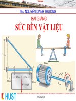 Sức Bền Vật Liệu 1
