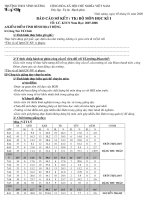 báo cáo sơ kết(của tổ trưởng)