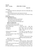 tiết 27 - Sông nước Cà Mau