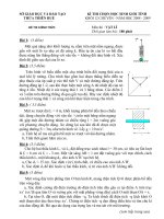 Đề thi HSG Lí năm 08-09 khối chuyên của tỉnh TT Huế