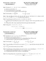 2 đề thi tốt nghiệp mới