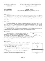 TUYỂN SINH LỚP 10 CHUYÊN LÝ